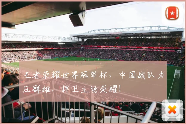 王者荣耀世界冠军杯，中国战队力压群雄，捍卫主场荣耀！